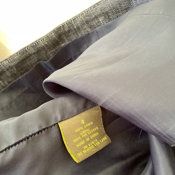 Taylor denim ruffle collar sheath dress - Picture 4 of 6